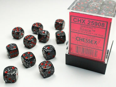 Speckled - Space - 12mm d6 Dice Block (36 dice)