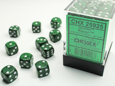 Speckled - Recon - 12mm d6 Dice Block (36 dice)