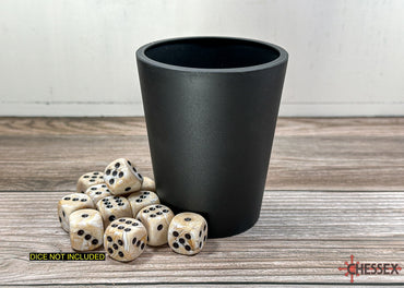 Flexible Dice Cup - Black