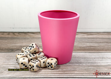 Flexible Dice Cup - Pink