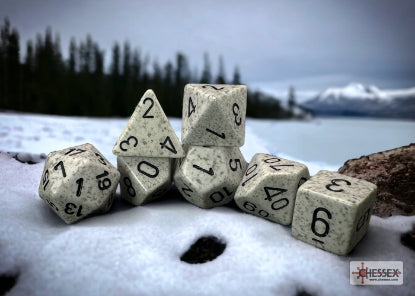 Speckled - Artic Camo - Polyhedral 7-Dice Set
