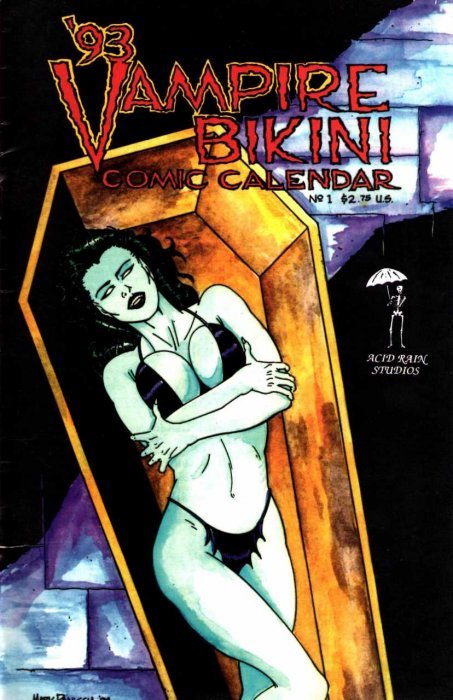 '93 Vampire Bikini Comic Calendar (Mature)