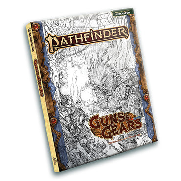 Pathfinder RPG: Guns & Gears Hardcover [Sketch Cover Edition] (Remastered) (P2) (Copy)