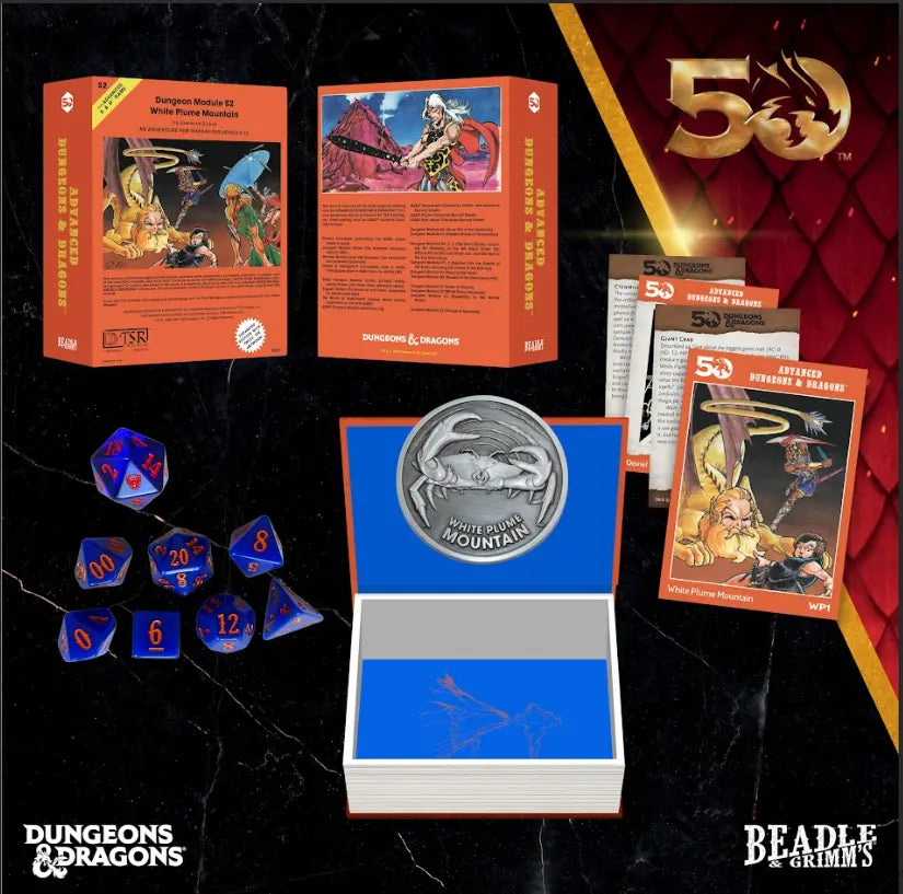 Beadle and Grimm's Dungeons & Dragons Classic Module Dice Collection - White Plume Mountain