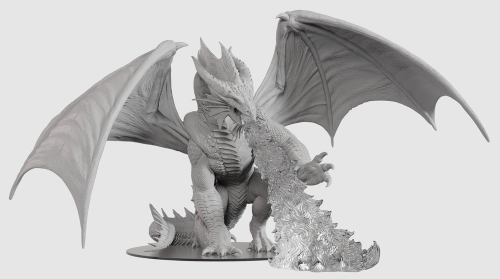 Dungeons & Dragons: Nolzur's Marvelous Miniatures - Gargantuan Bahamut