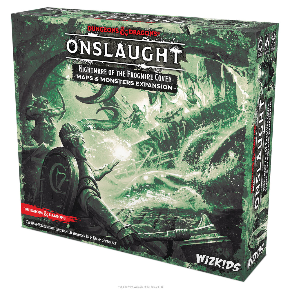 D&D Onslaught - Nightmare of the Frogmire Coven - Maps & Monsters Expansion