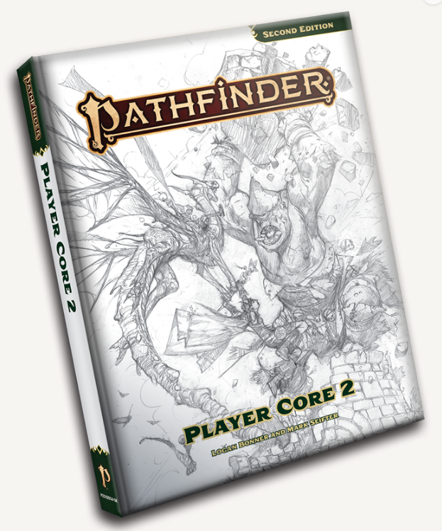 Pathfinder RPG: Player Core 2 Hardcover (Sketch Cover Edition) (P2)