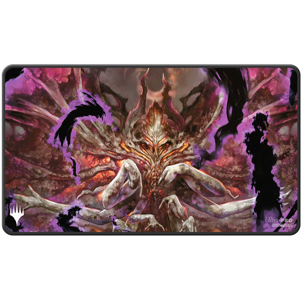 Magic the Gathering CCG: Duskmourn Black Stitched Playmat Special Guest - Guest Artist 2