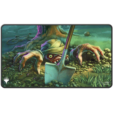 Magic the Gathering CCG: Duskmourn Black Stitched Playmat Special Guest - Guest Artist 1