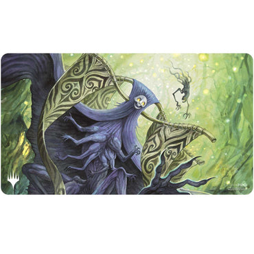 Magic the Gathering CCG: Duskmourn Playmat Mythic Cycle Green