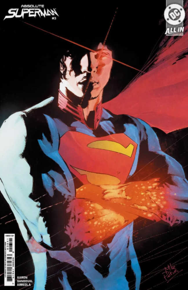 Absolute Superman #3 Cover D 1 in 25 Mike Perkins Card Stock Variant