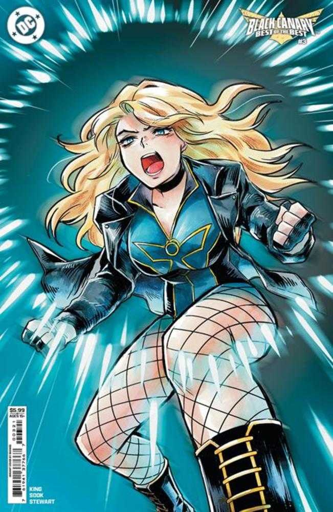 Black Canary Best Of The Best #3 (Of 6) Cover B Saowee Card Stock Variant