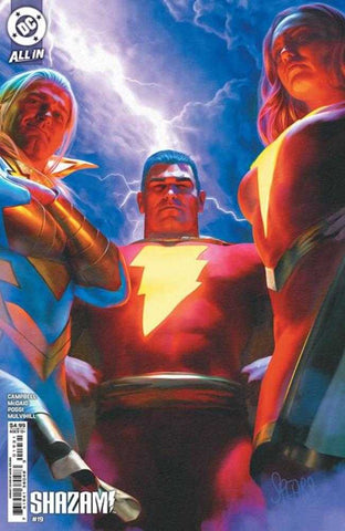 Shazam #19 Cover C Mark Spears Card Stock Variant