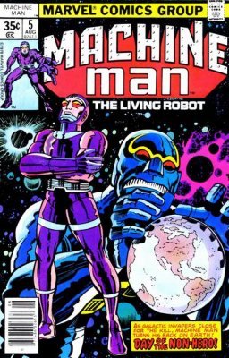 Machine Man #5 [Vol 1]