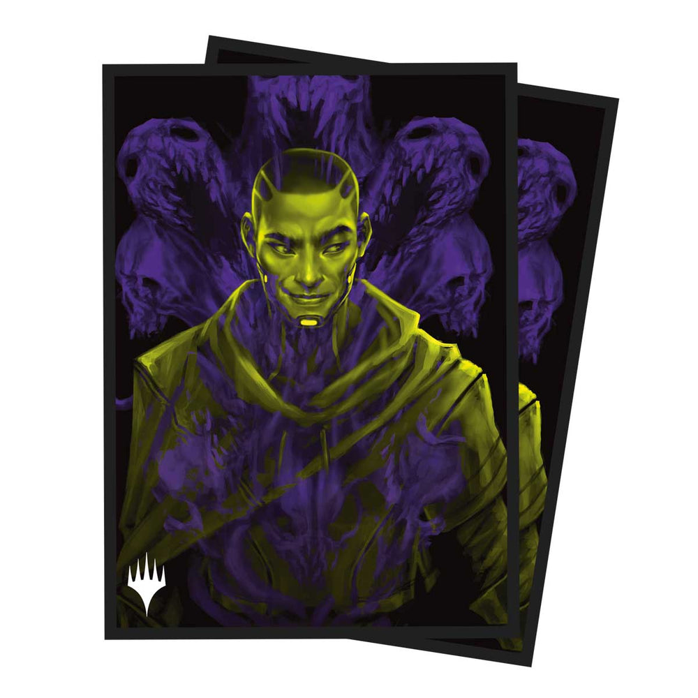 Magic the Gathering CCG: Duskmourn 100ct Deck Protector Sleeves Alt Art Key Character PW