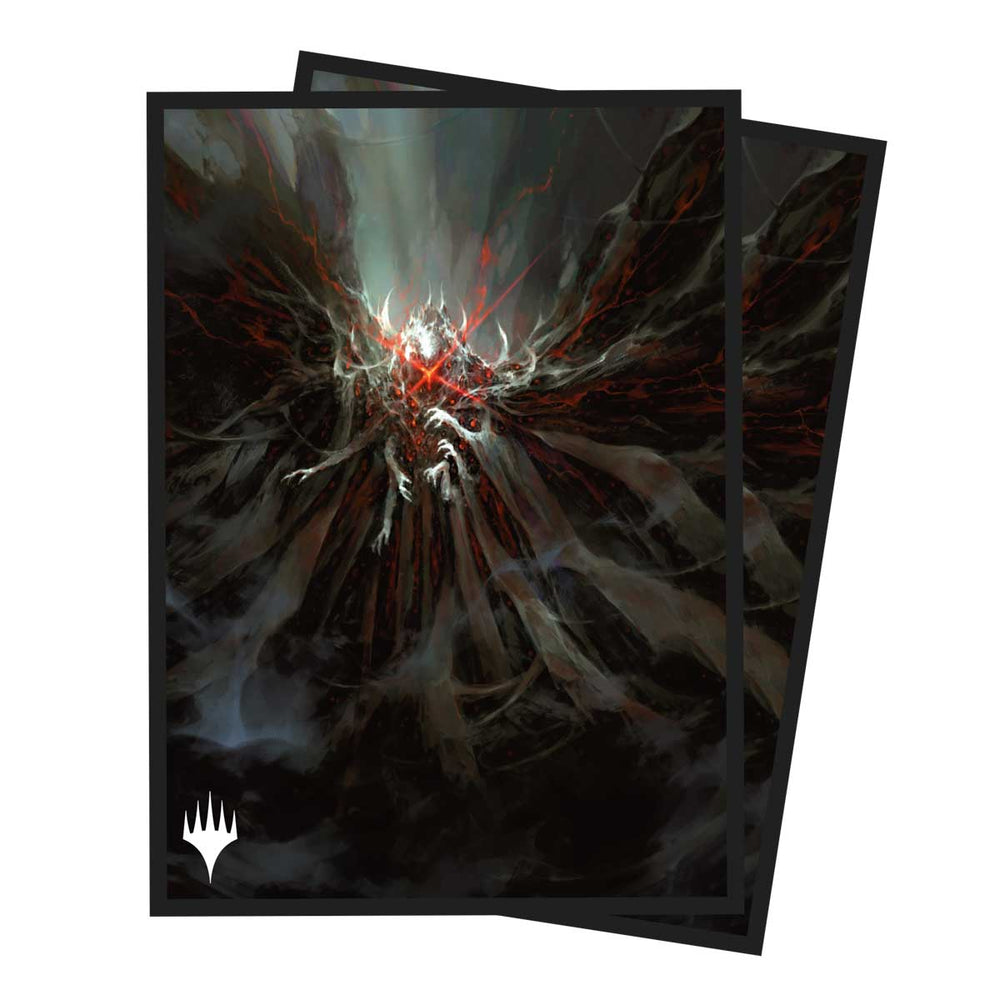 Magic the Gathering CCG: Duskmourn 100ct Deck Protector Sleeves Commander A