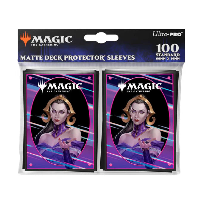 Foundations Liliana 100ct Deck Protector Sleeves Dark for Magic: The Gathering