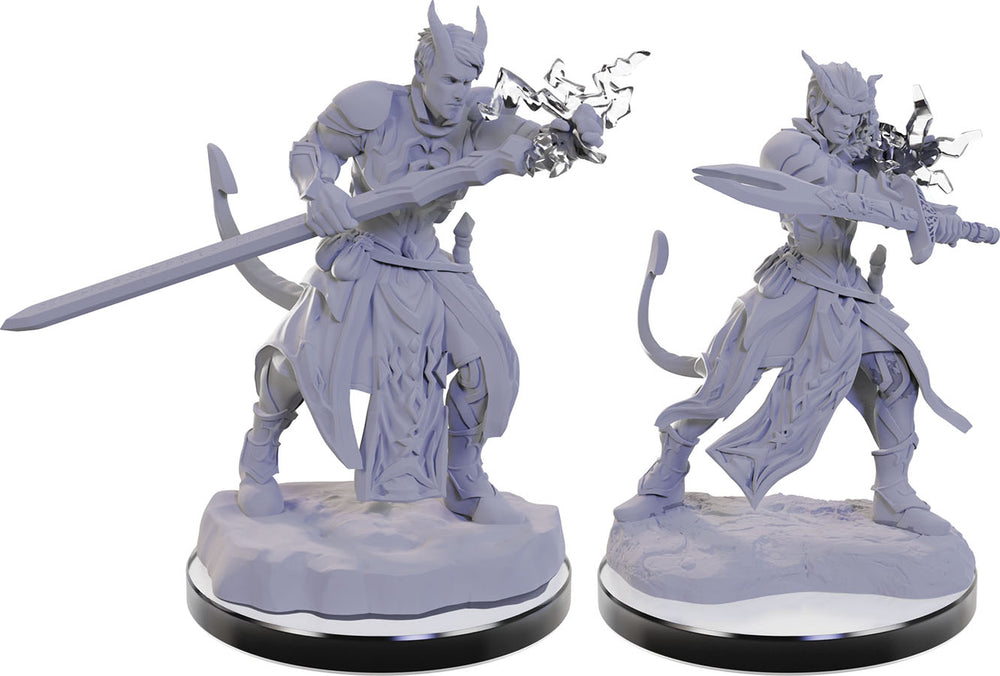 Dungeons & Dragons: Nolzur's Marvelous Unpainted Miniatures - Tiefling Warlocks