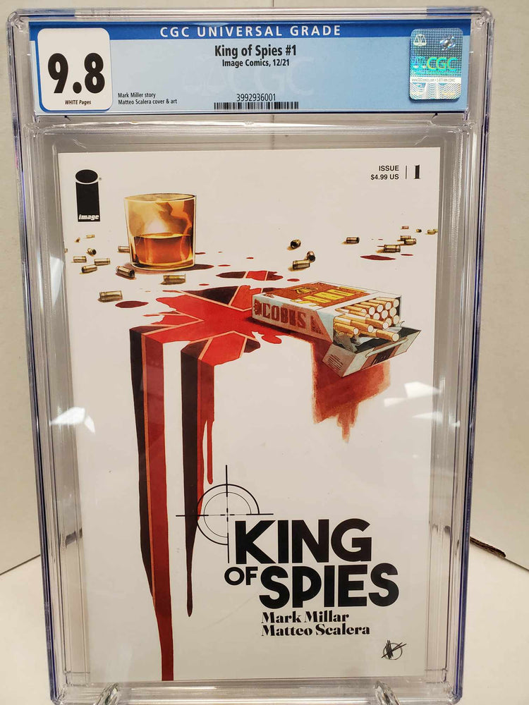 King of Spies #1 CGC 9.8