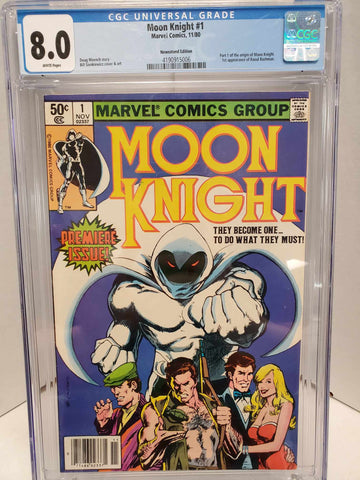 Moon Knight #1 CGC 8.0