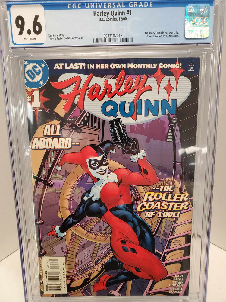 Harley Quinn #1 CGC 9.6. Premiere popular Issue Of Harley Quinn