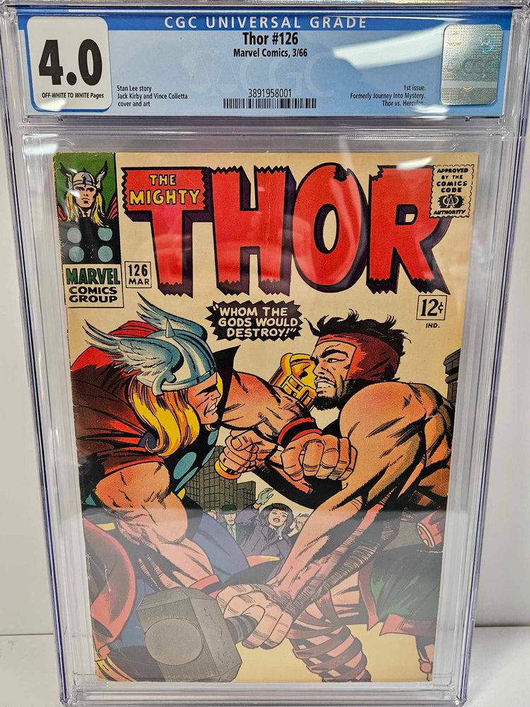 Thor #126 CGC 4.0