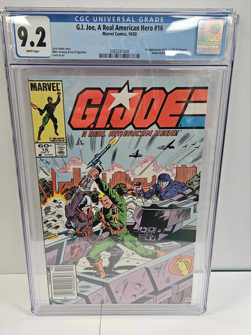 G.I. Joe: A Real American Hero #16 CGC 9.2