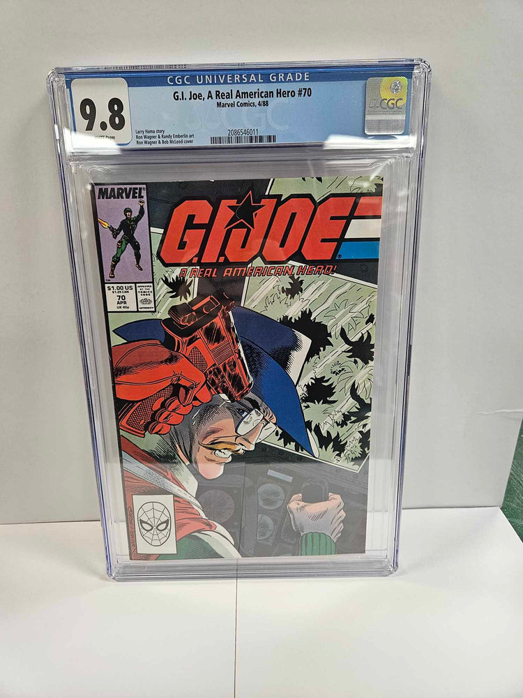 G.I. Joe: A Real American Hero #70 CGC 9.8