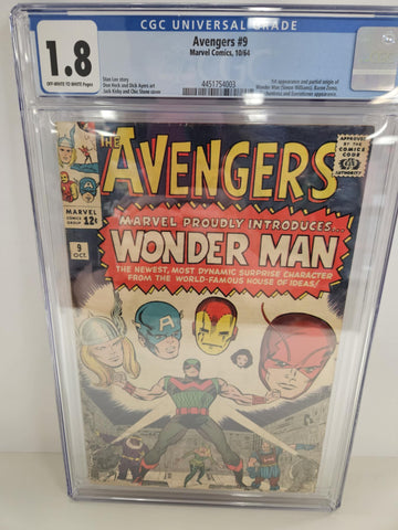 Avengers #9 CGC 1.8