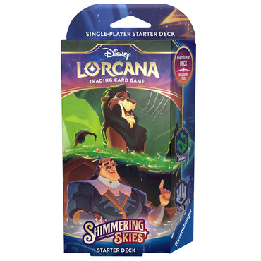 Disney Lorcana: Shimmering Skies - Starter Deck (Emerald & Steel)