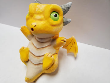 Derpy Dragon Yellow