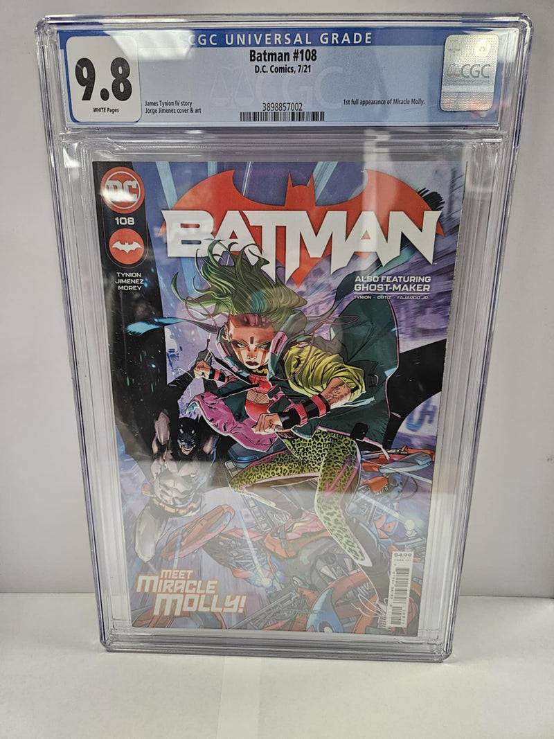 Batman shops 92 CBCS 9.8 signed