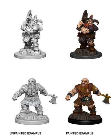 D&D Nolzur's Marvelous Miniatures: Dwarf Barbarian