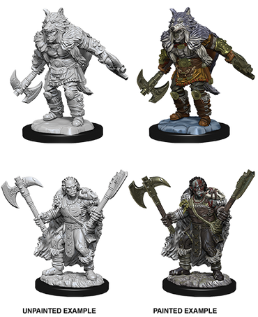 D&D Nolzur's Marvelous Miniatures: Half-Orc Barbarian