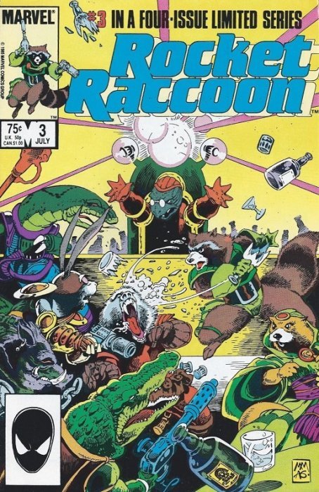 Rocket Raccoon #3 [Vol 1]