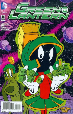 Green Lantern #46 Looney Tunes Variant [Vol 5]