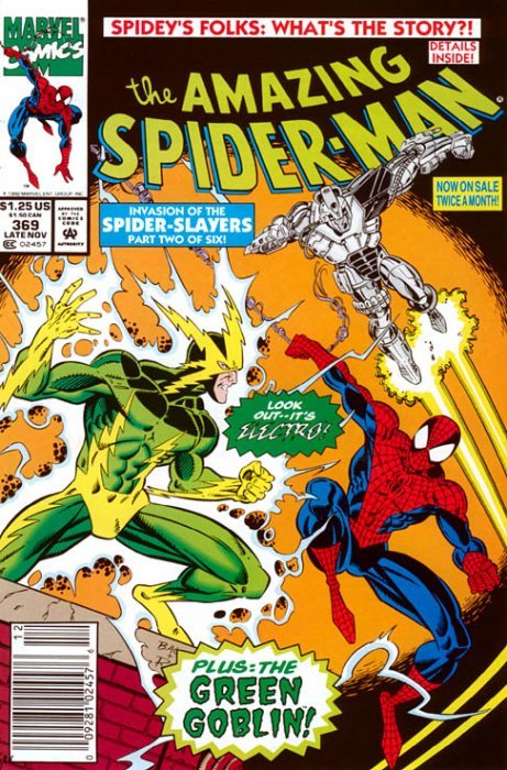 Amazing Spider-Man #369 [Vol 1]