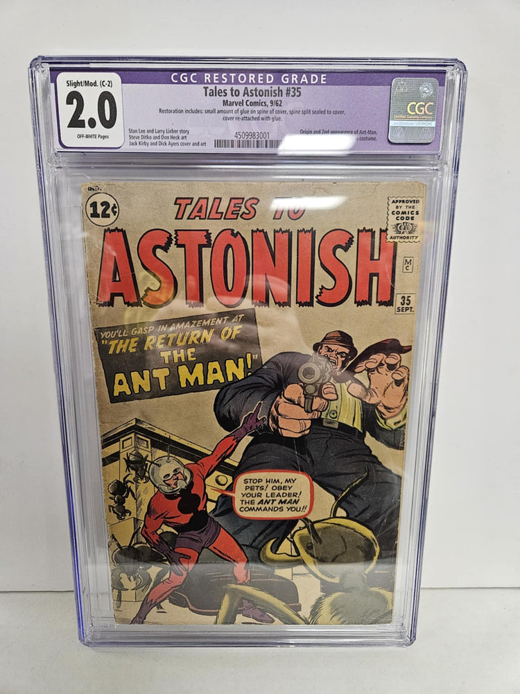 Tales to Astonish #35 CGC 2.0