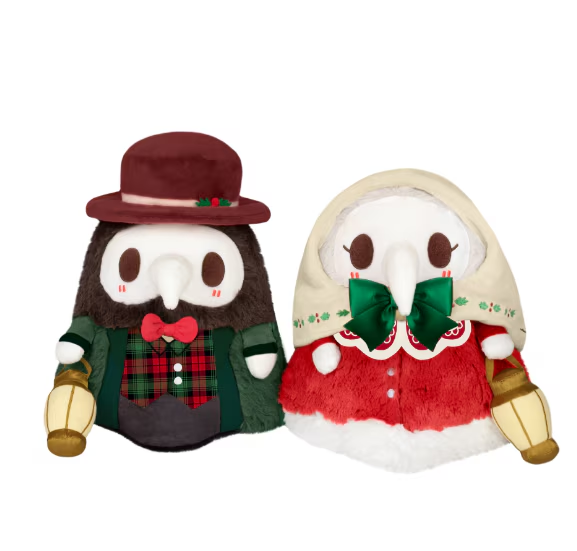 Mini Squishable Holiday Plague Doctor & Nurse Set