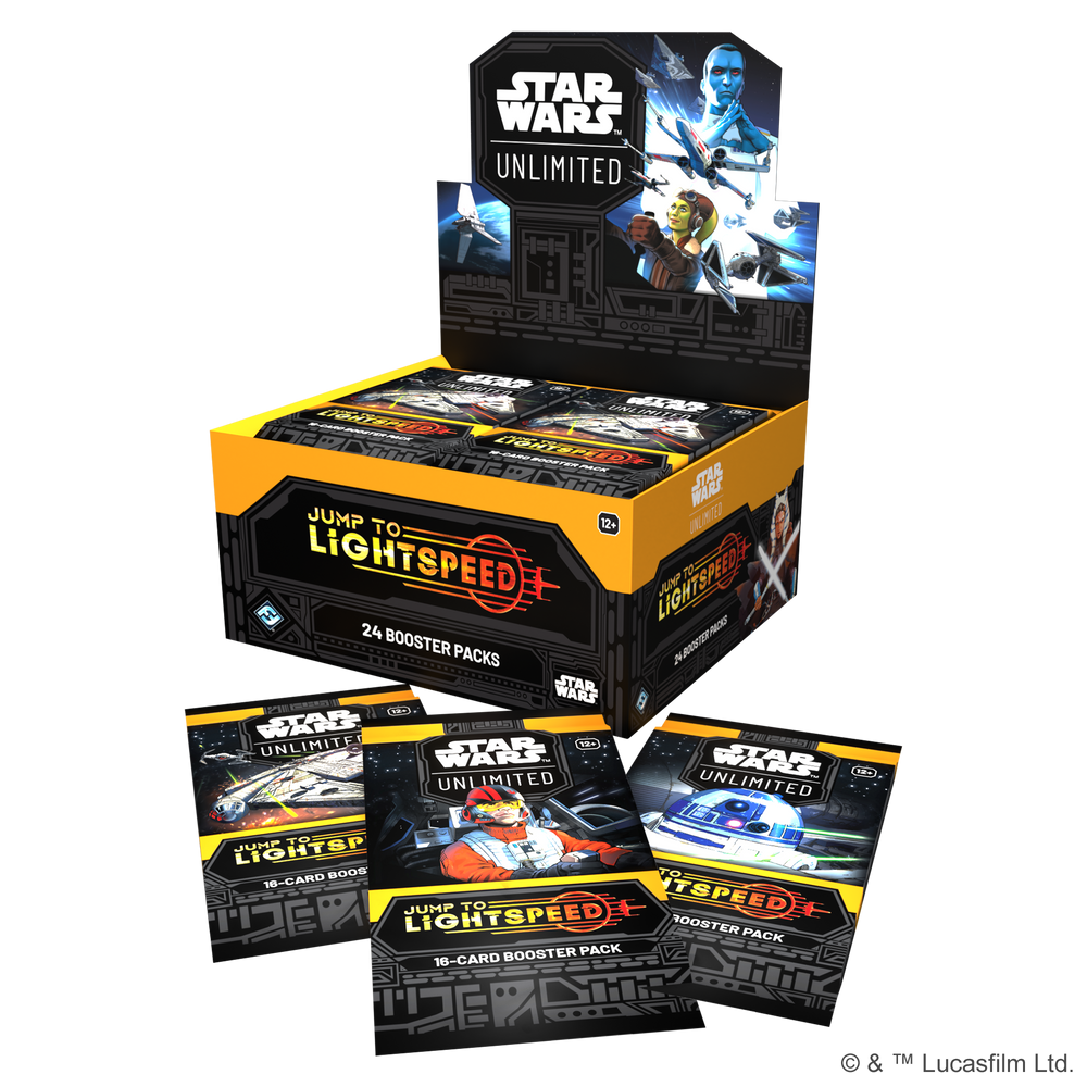 Star Wars Unlimited - Jump to Lightspeed Booster Display