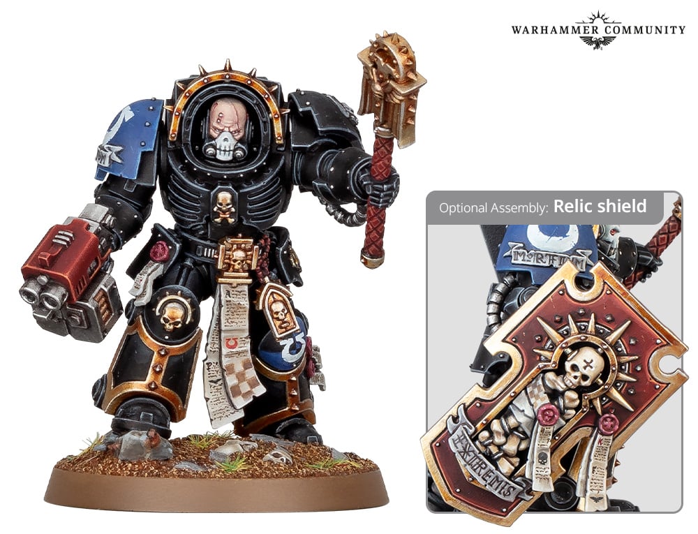 Space Marines - Chaplain in Terminator Armour