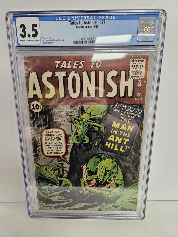 Tales to Astonish #27 CGC 3.5