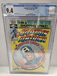 Captain America #250 CGC 9.4