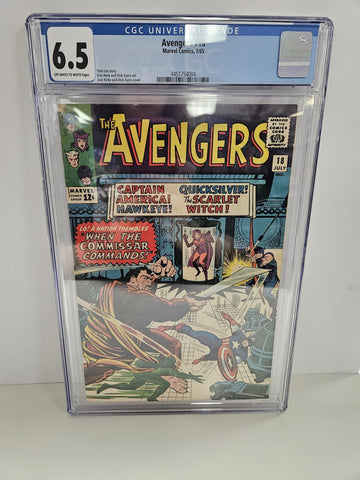 Avengers #18 CGC 6.5