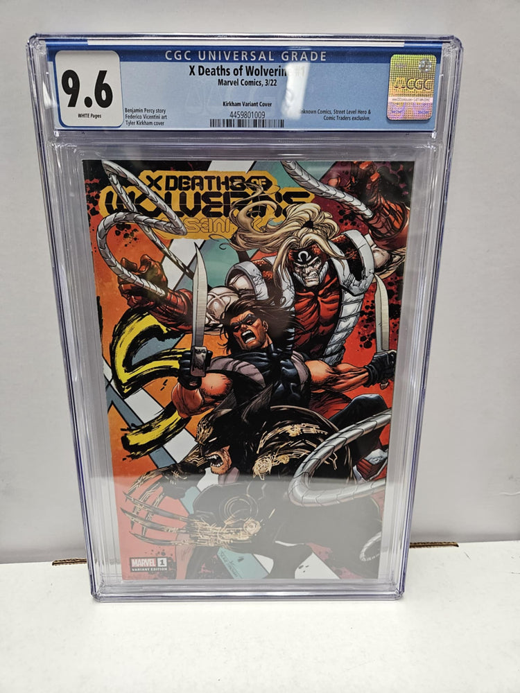 X Deaths of Wolverine #1 CGC 9.6