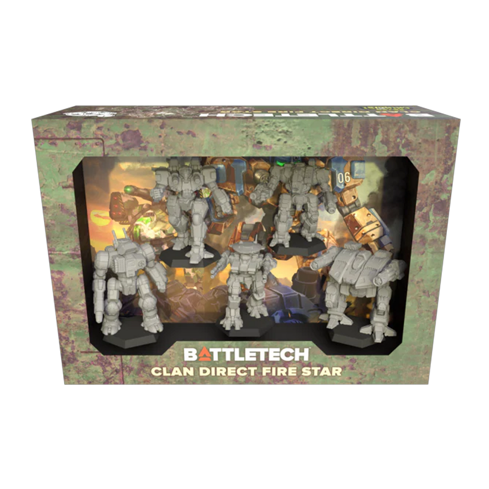 Battletech: Miniature Force Pack - The Clan Direct Fire Star