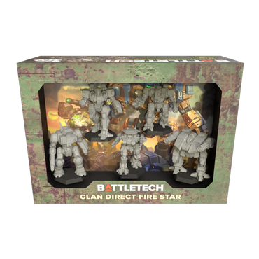 Battletech: Miniature Force Pack - The Clan Direct Fire Star