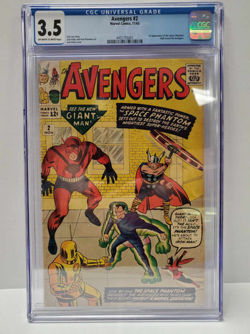 Avengers #2 CGC 3.5