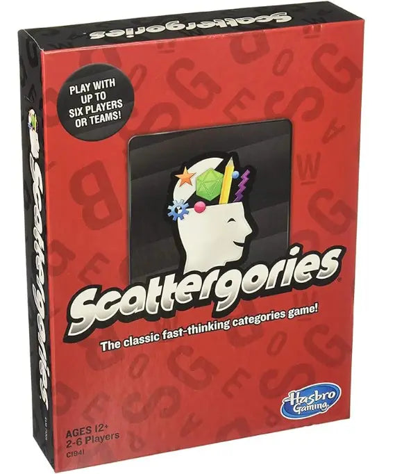 The Game Of Scattergories New high quality & Rare