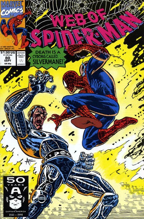 Web of Spider-Man #80 [Vol 1]